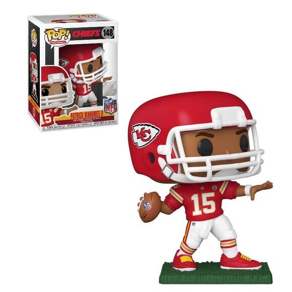 Patrick Mahomes (Kansas City Chiefs) NFL Funko Pop! Series 7 with Case - Picture 4 of 4